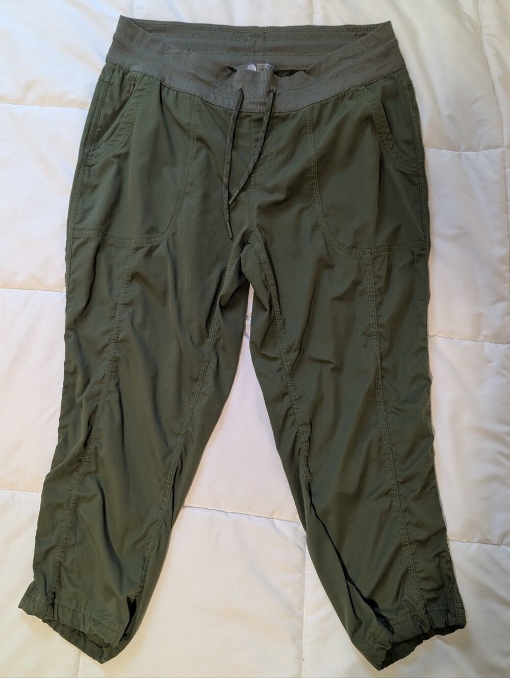 The North Face Aphrodite Capri Olive Green Women's Size L